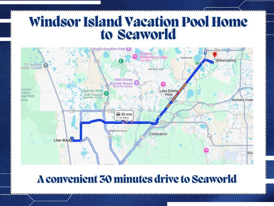 Windsor Island Vacation Pool Home Davenport Exterior foto
